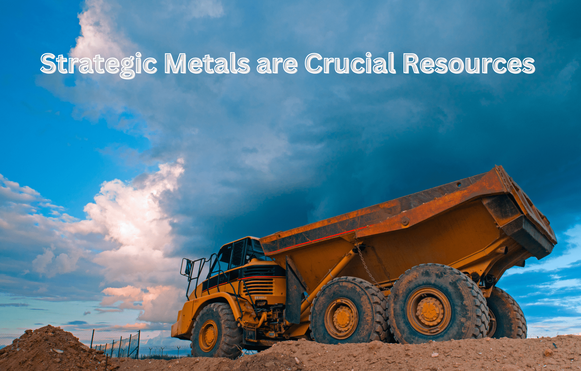Strategic Metals are Crucial Resources
