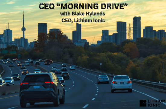 CEO “Morning Drive” Episode 1 with Blake Hylands, CEO of Lithium Ionic Corp.